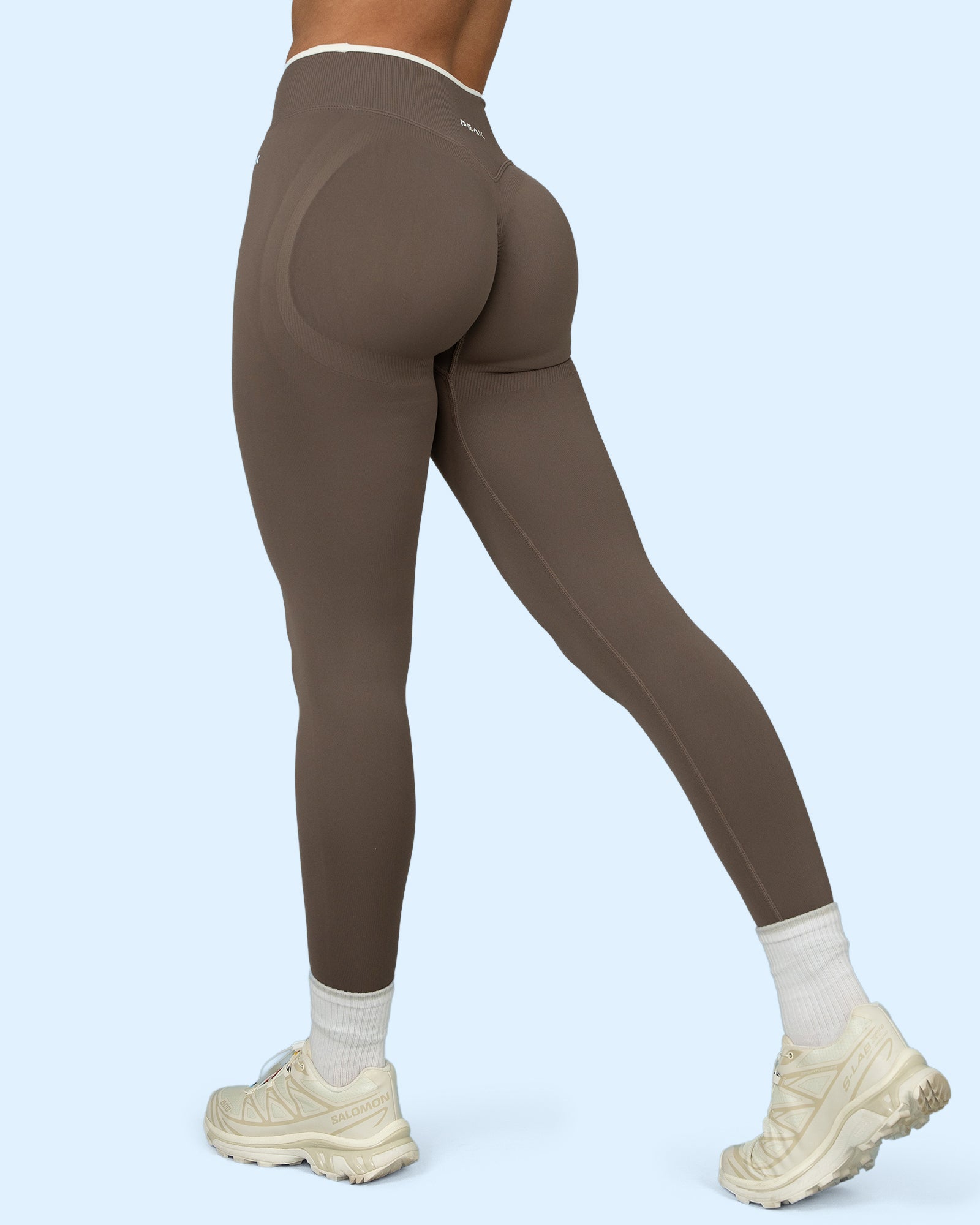 Aurelle Leggings - Taupe Brown