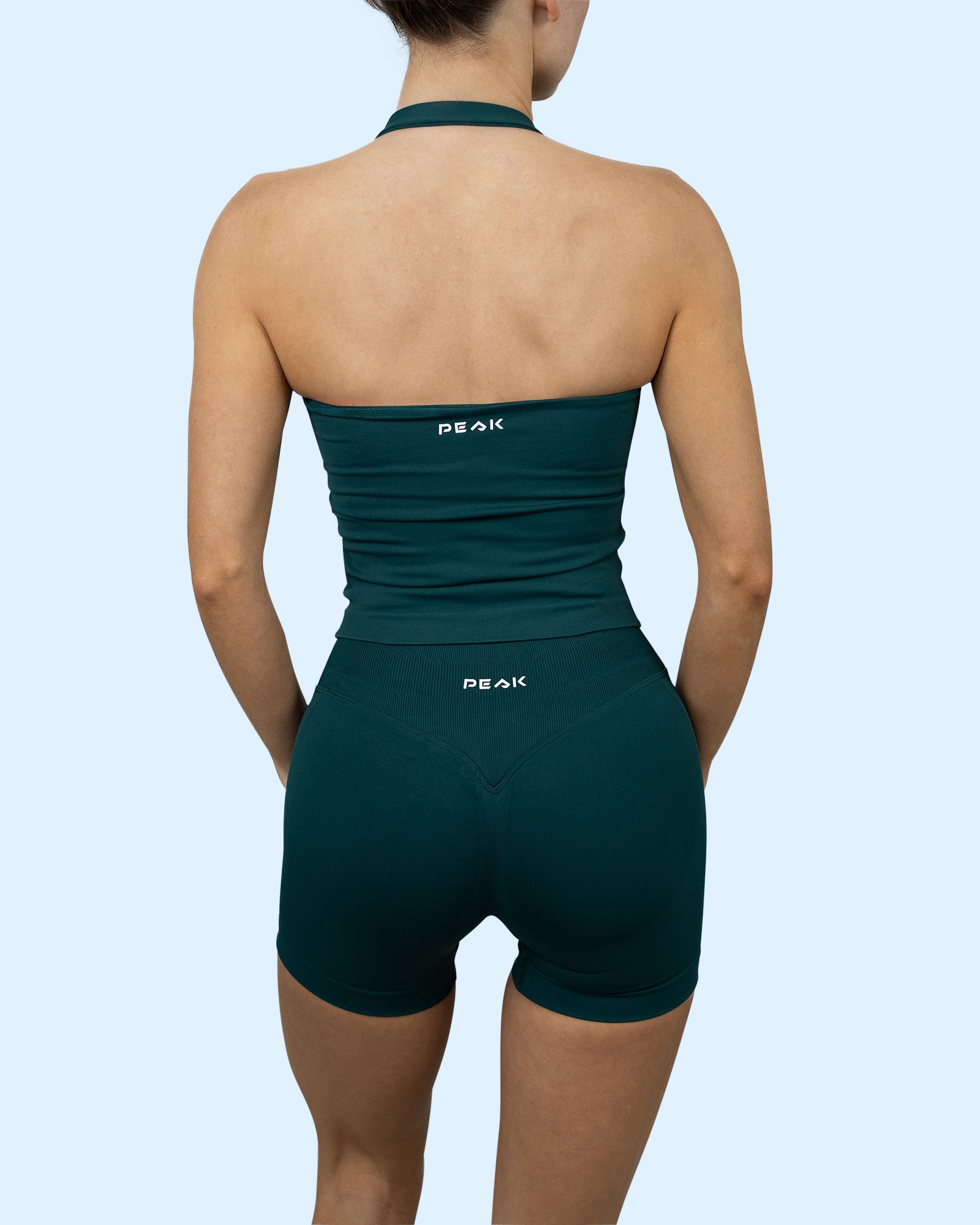 Ember Halter Top - Emerald