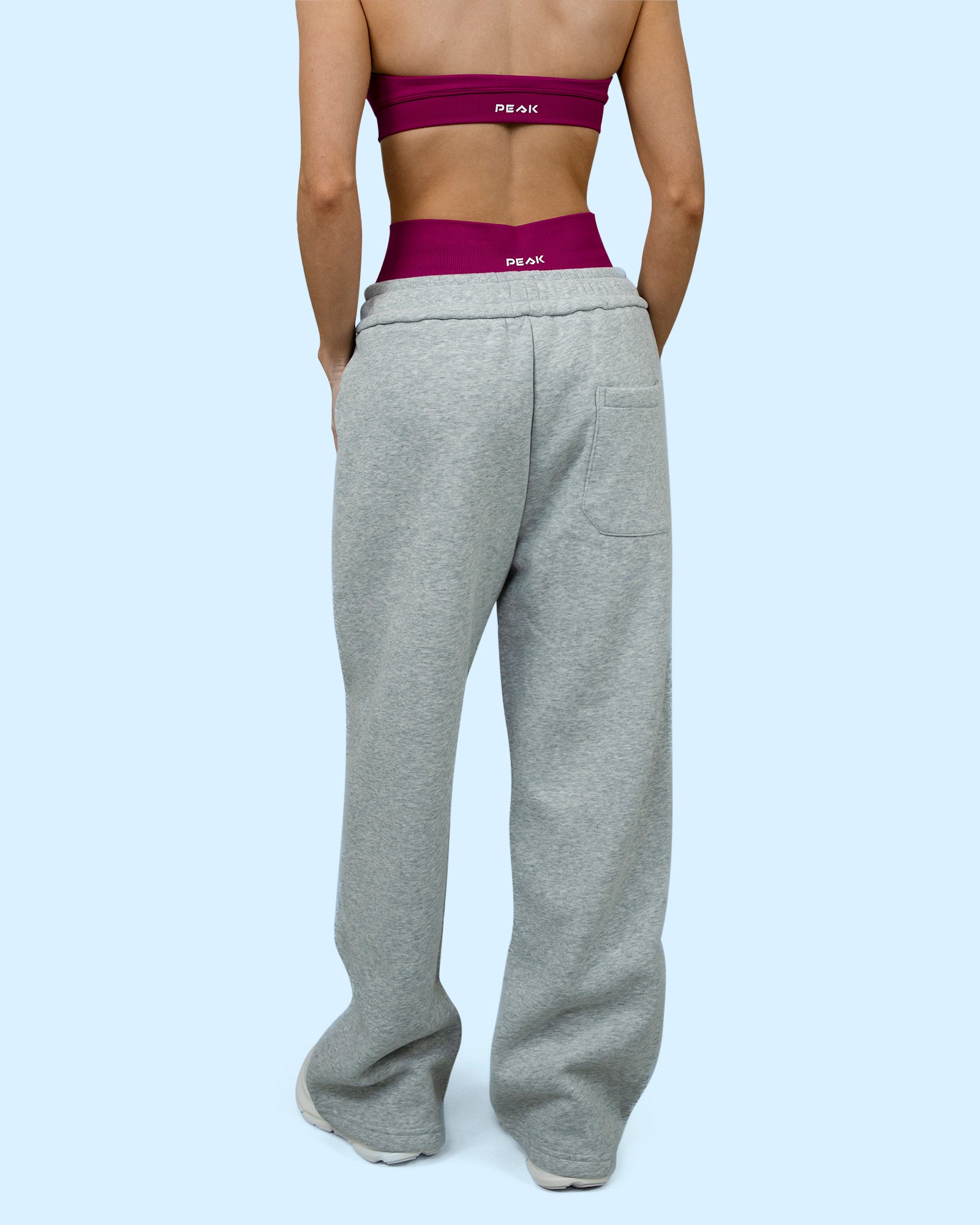 PEAK Collective Joggers – Grey Marl