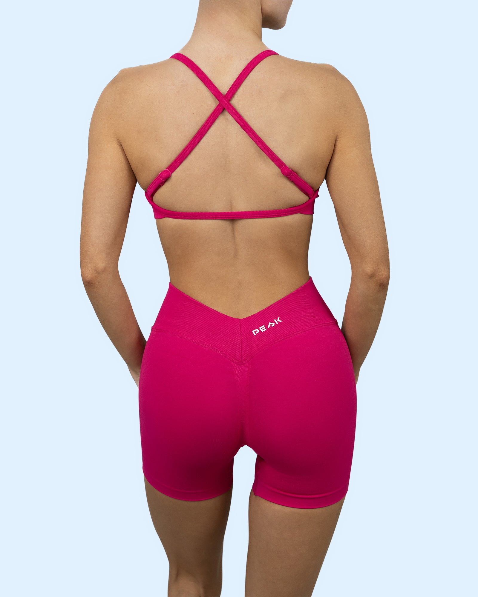 Vertex Sports Bra - Raspberry