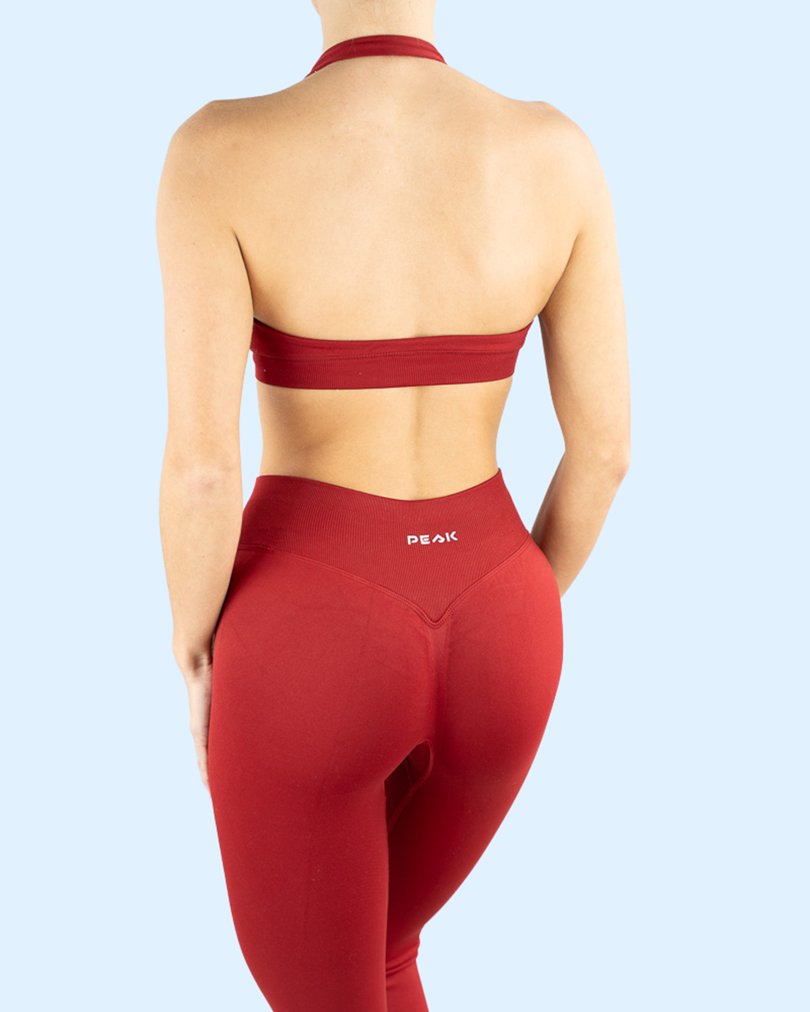 Embrace Sports Bra - Crimson Red