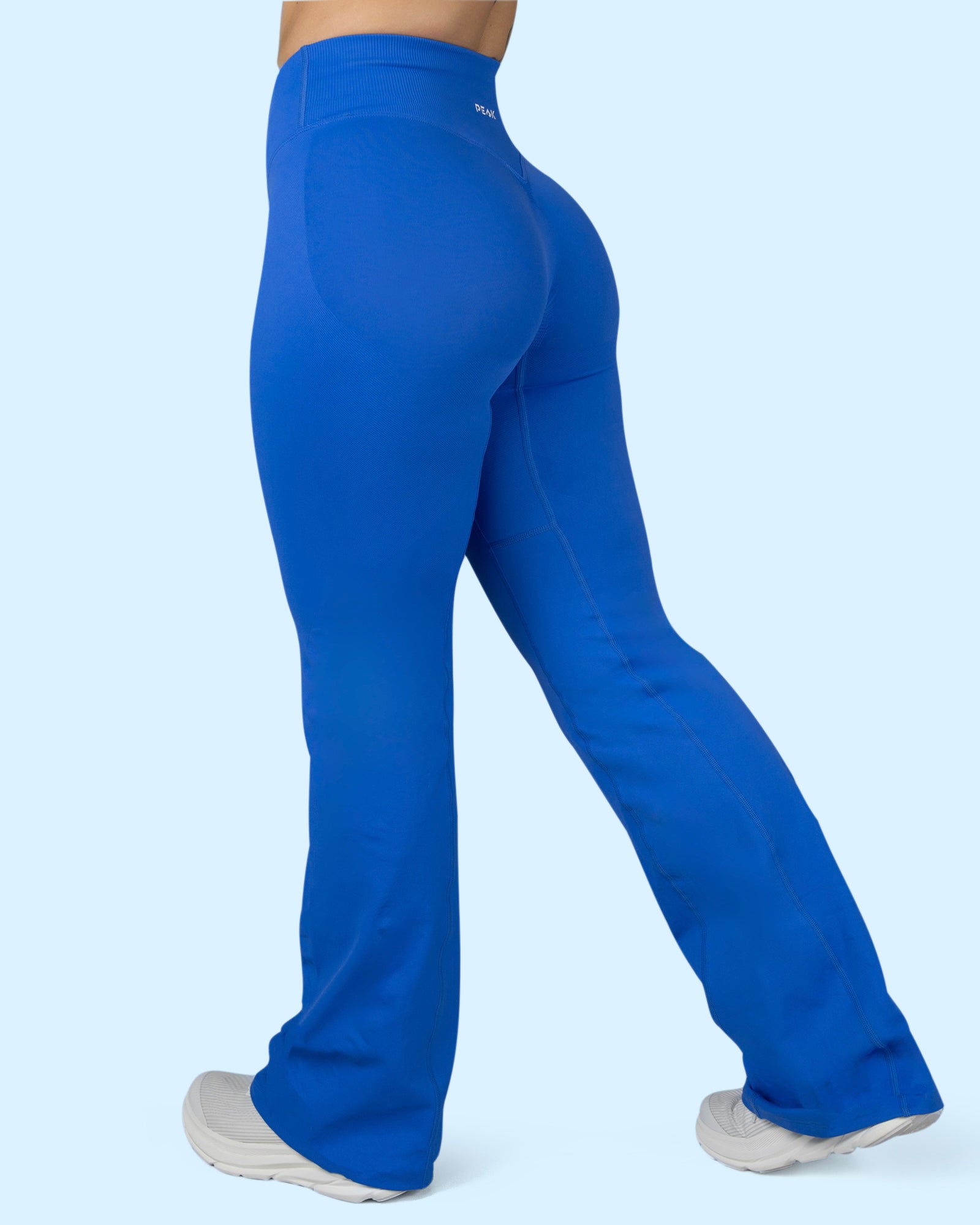 Exceed Flared Leggings - Azure