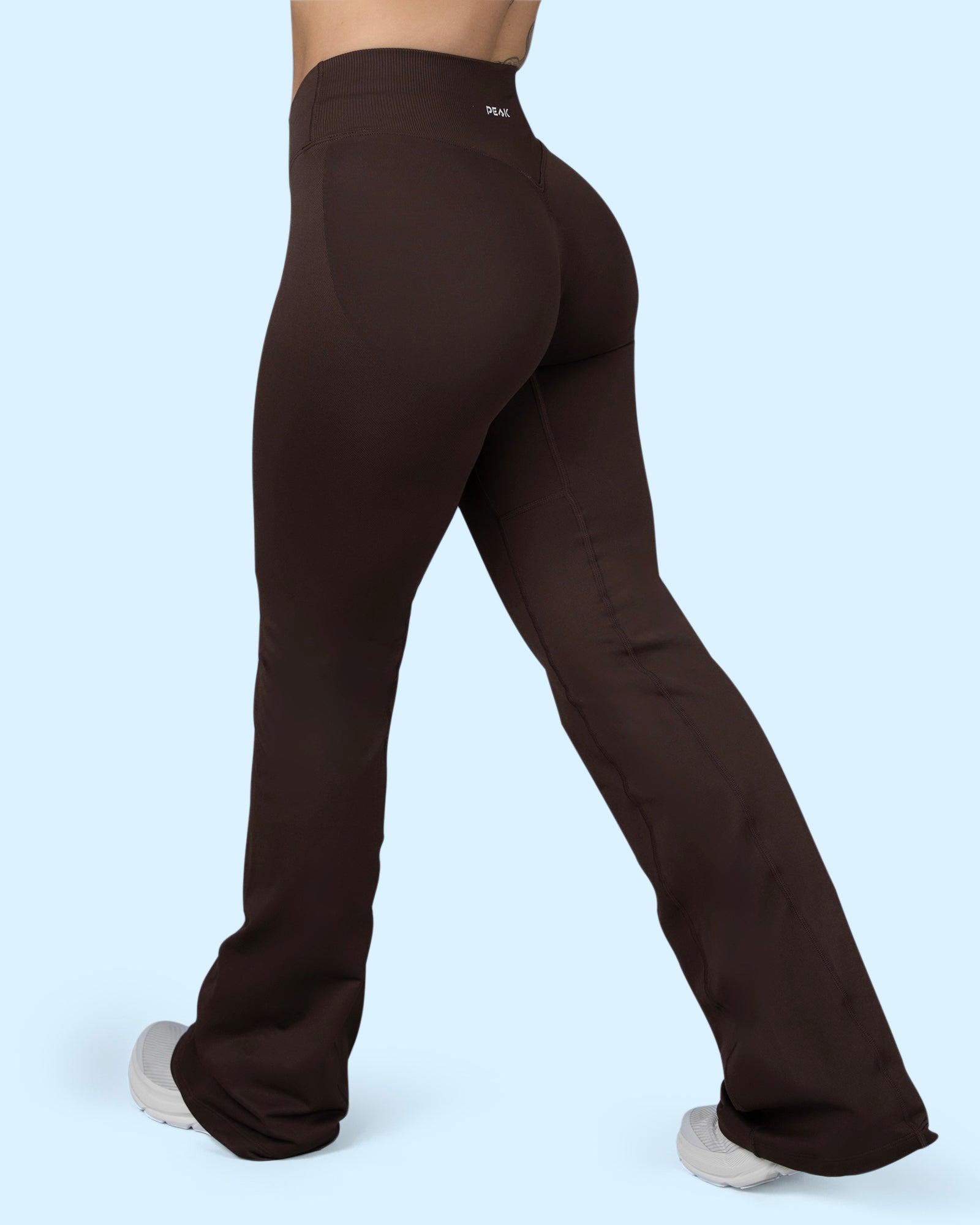 Exceed Flared Leggings - Cocoa