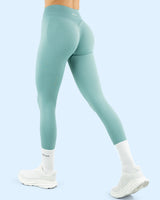 Embrace Leggings- Coastal Green