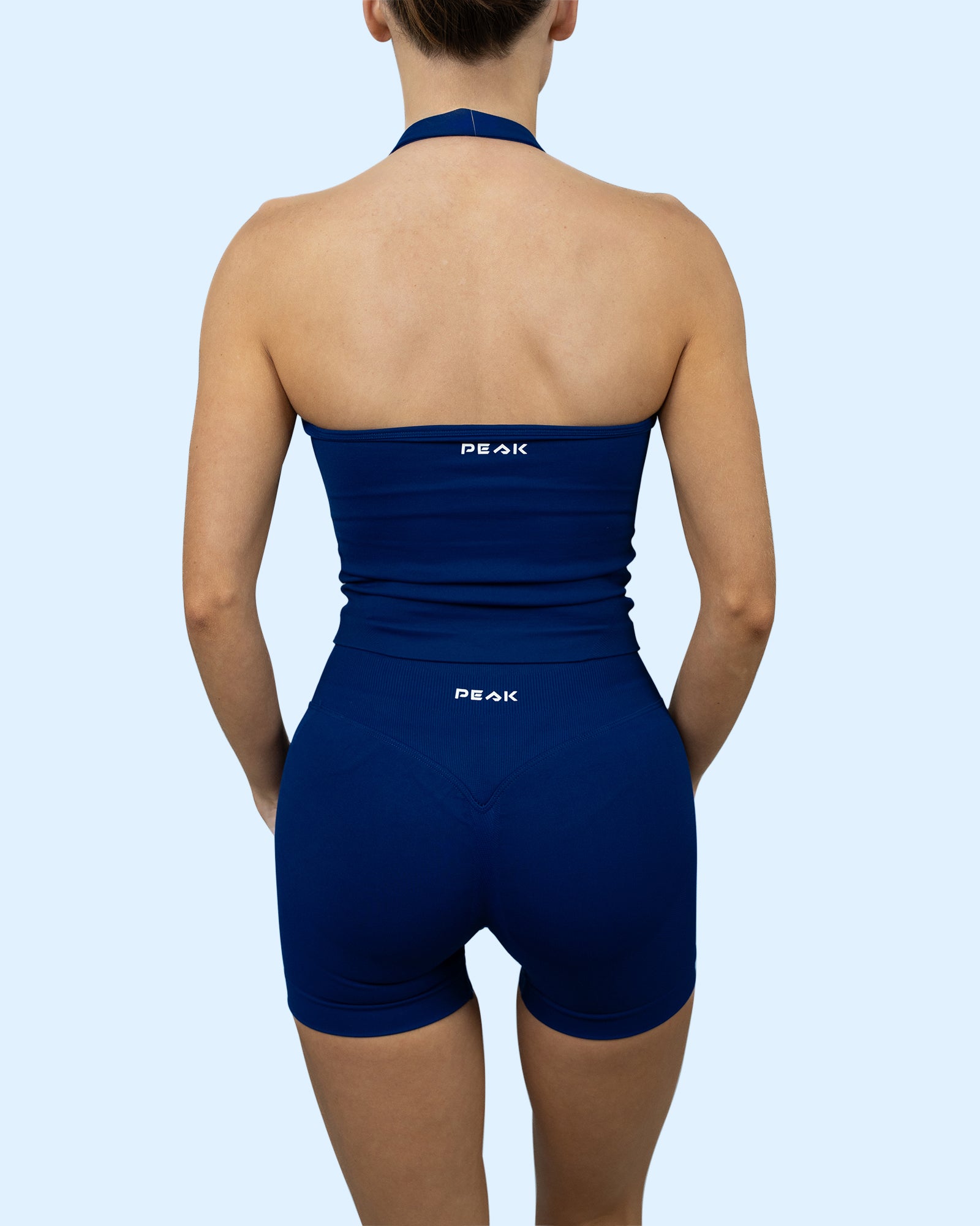 Ember Halter Top - Sapphire