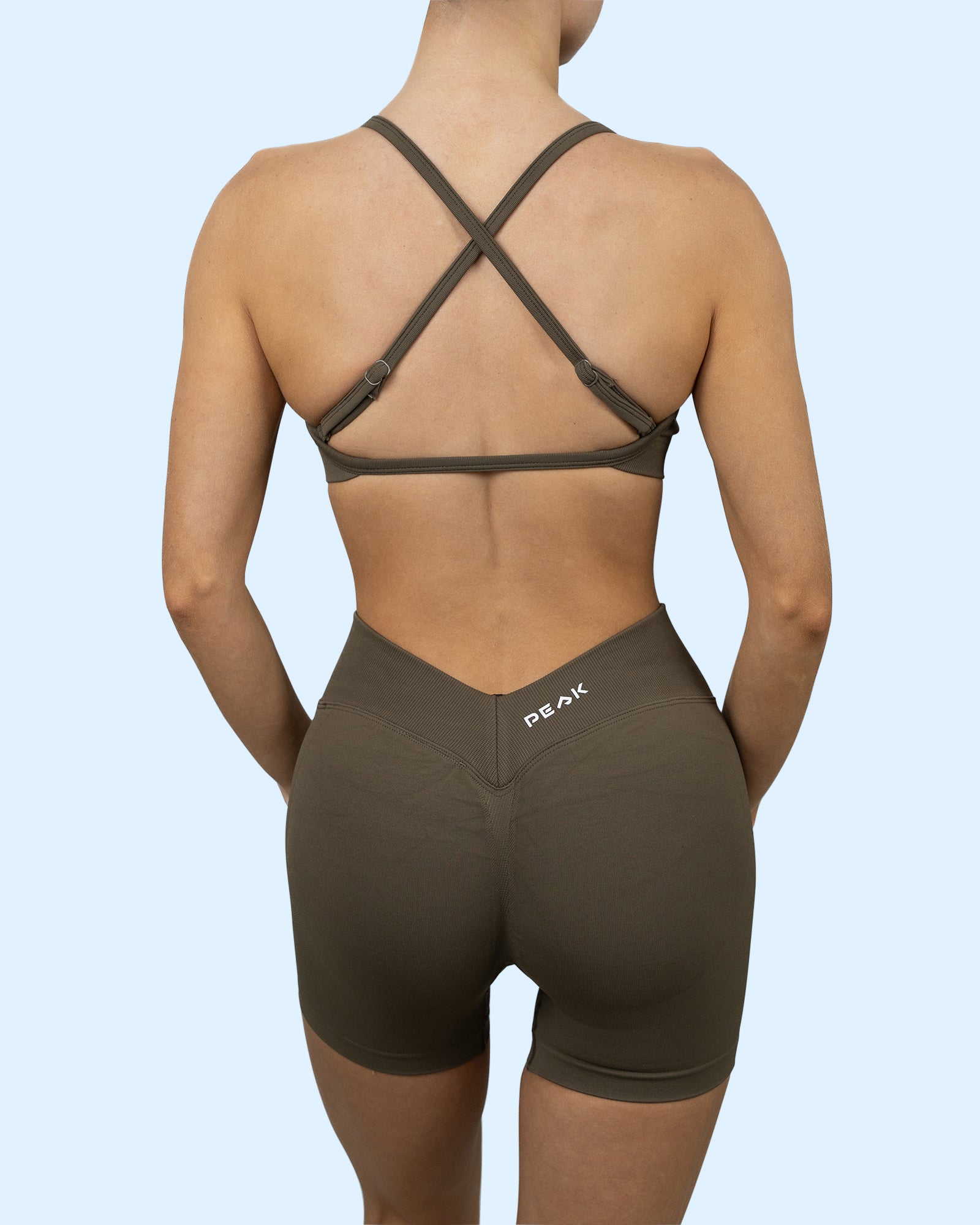 Vertex Sports Bra - Cocoa