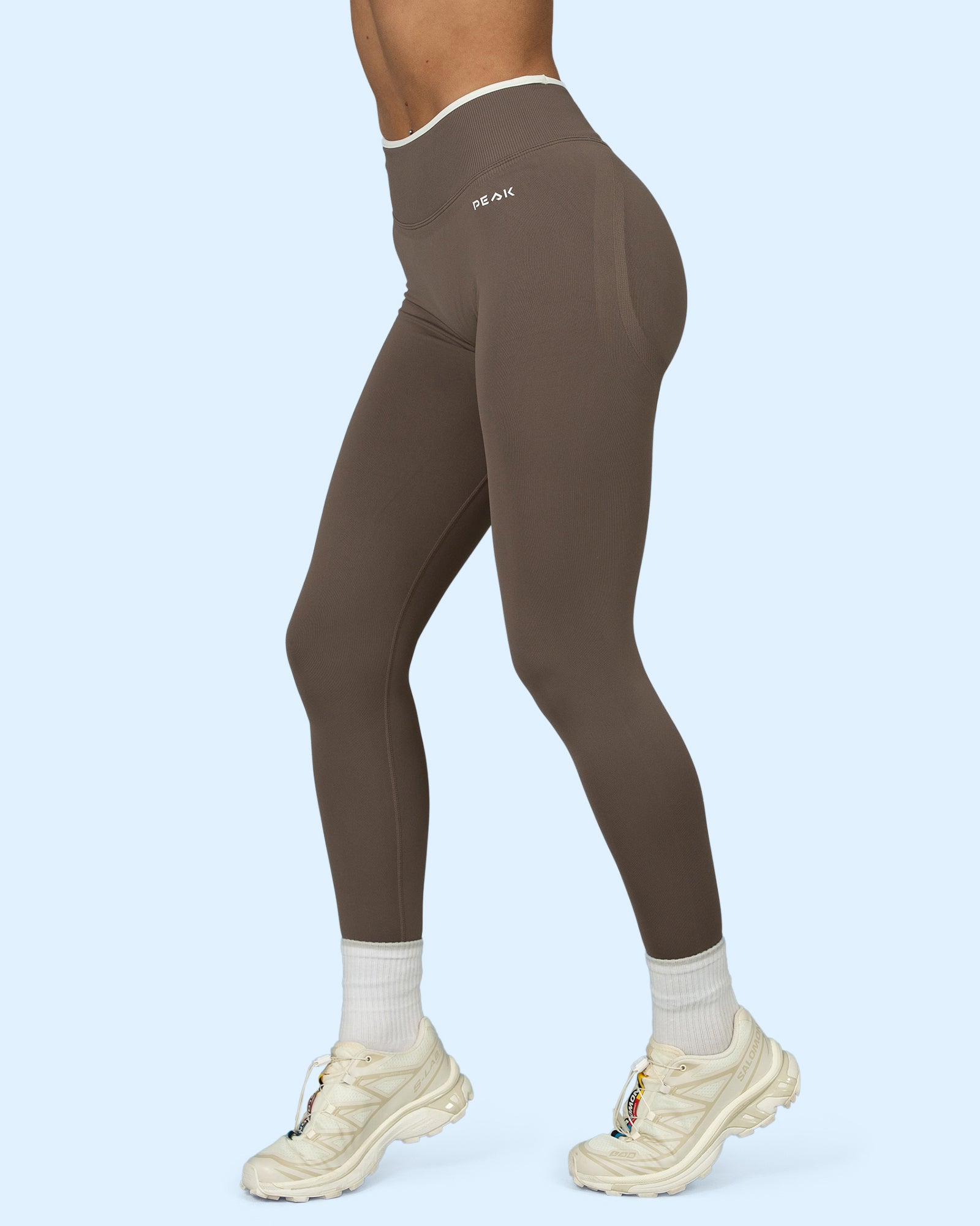 Aurelle Leggings - Taupe Brown