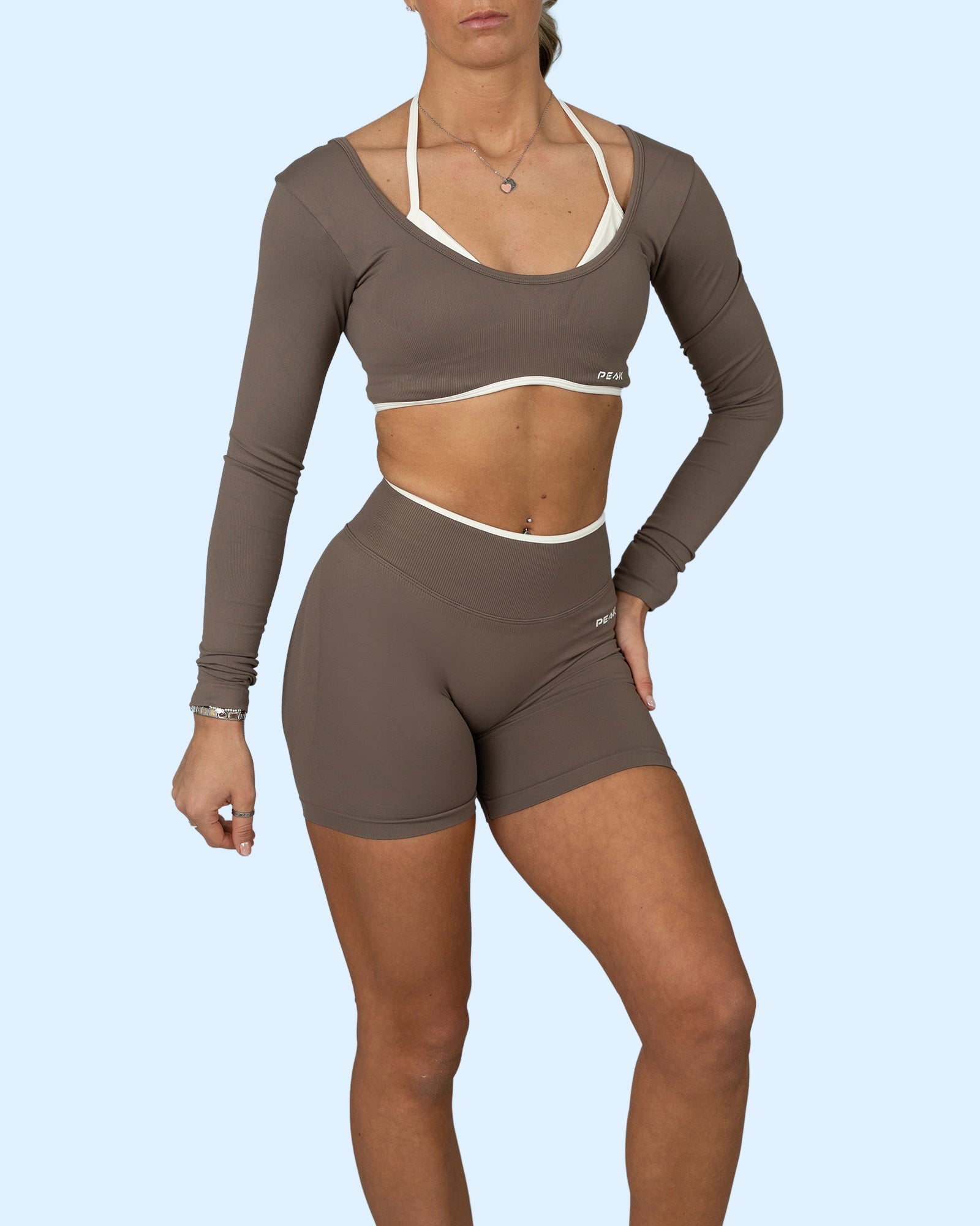 Aurelle Top - Taupe Brown