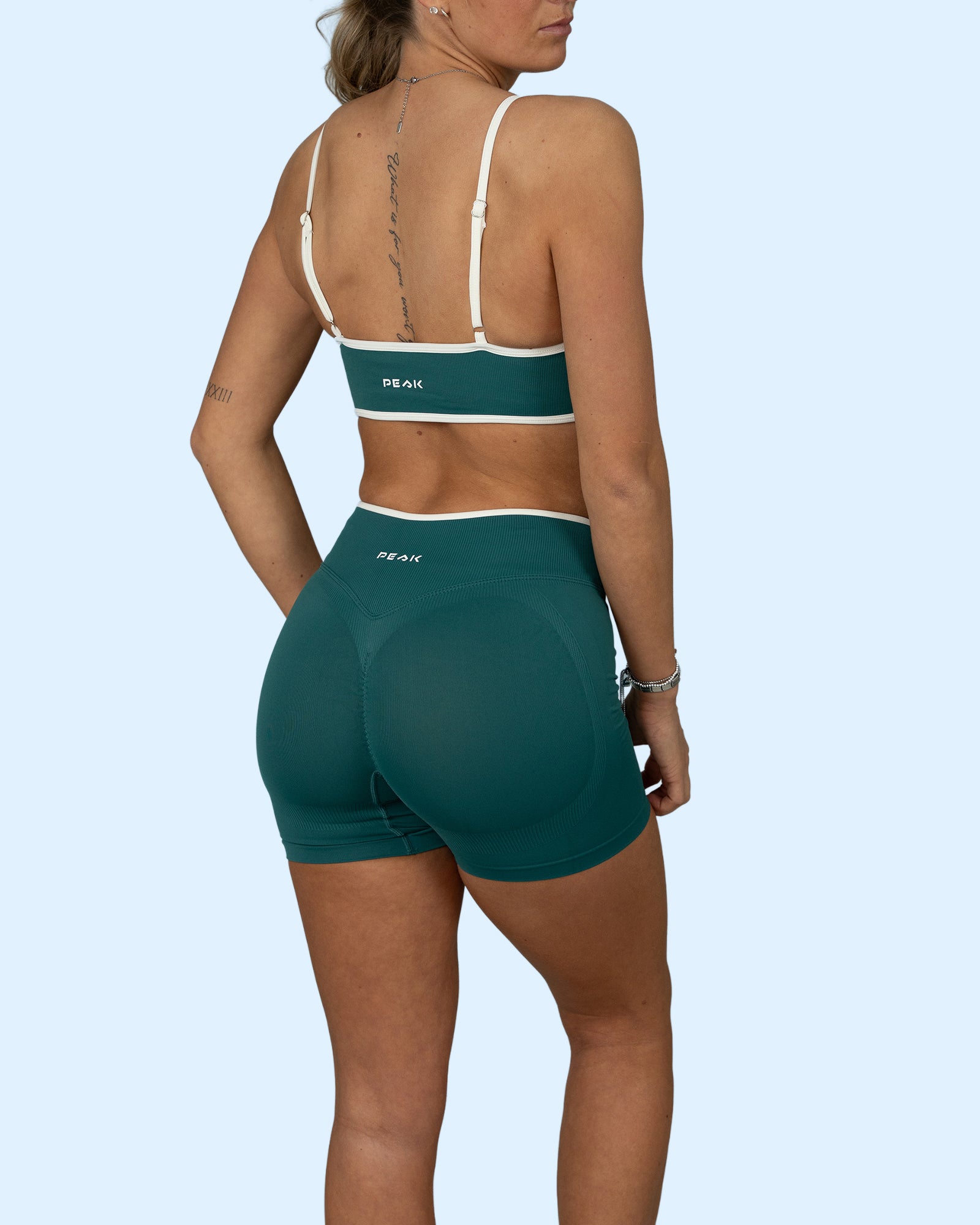 Aurelle Sports Bra - Bottle Green