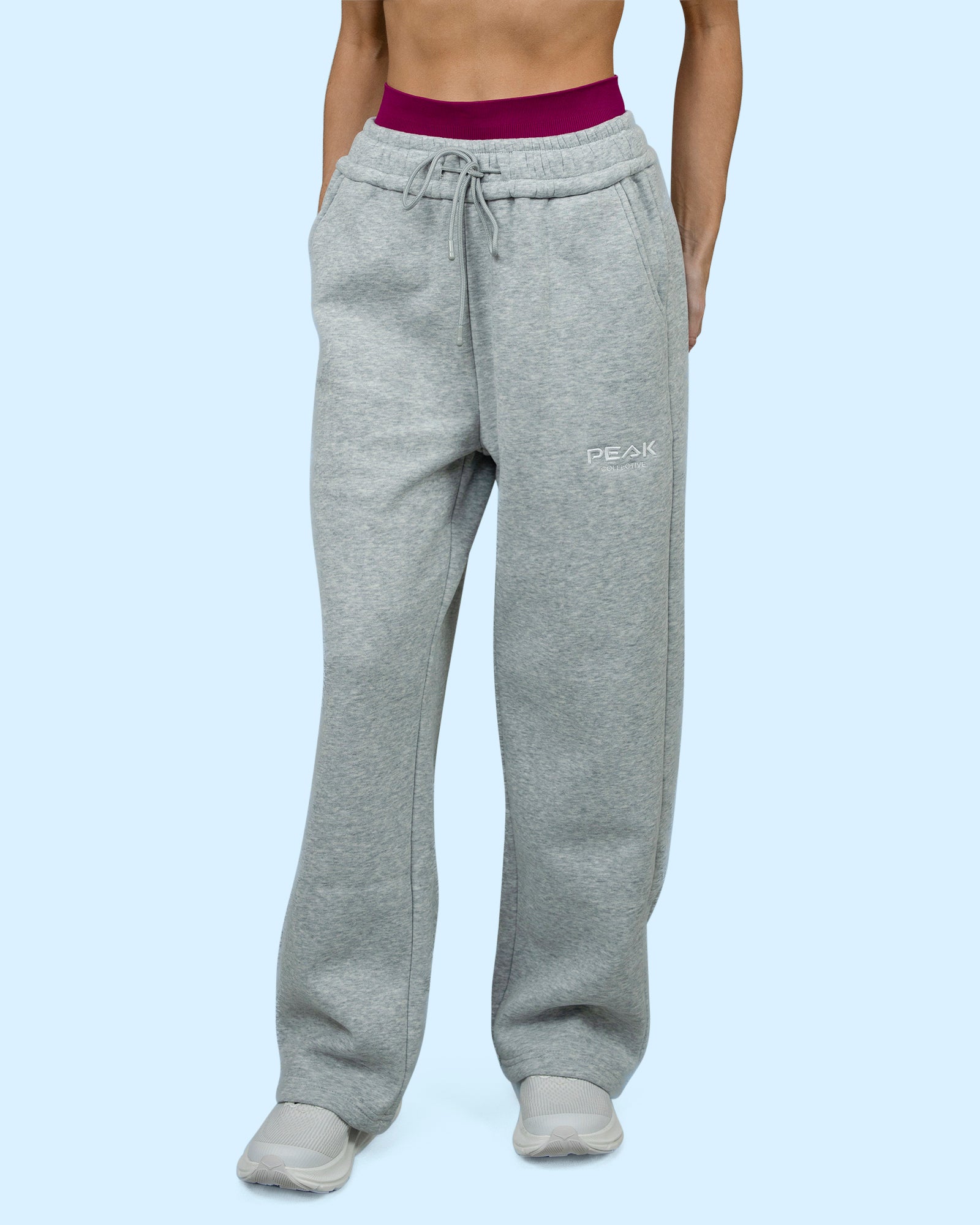 PEAK Collective Joggers – Grey Marl