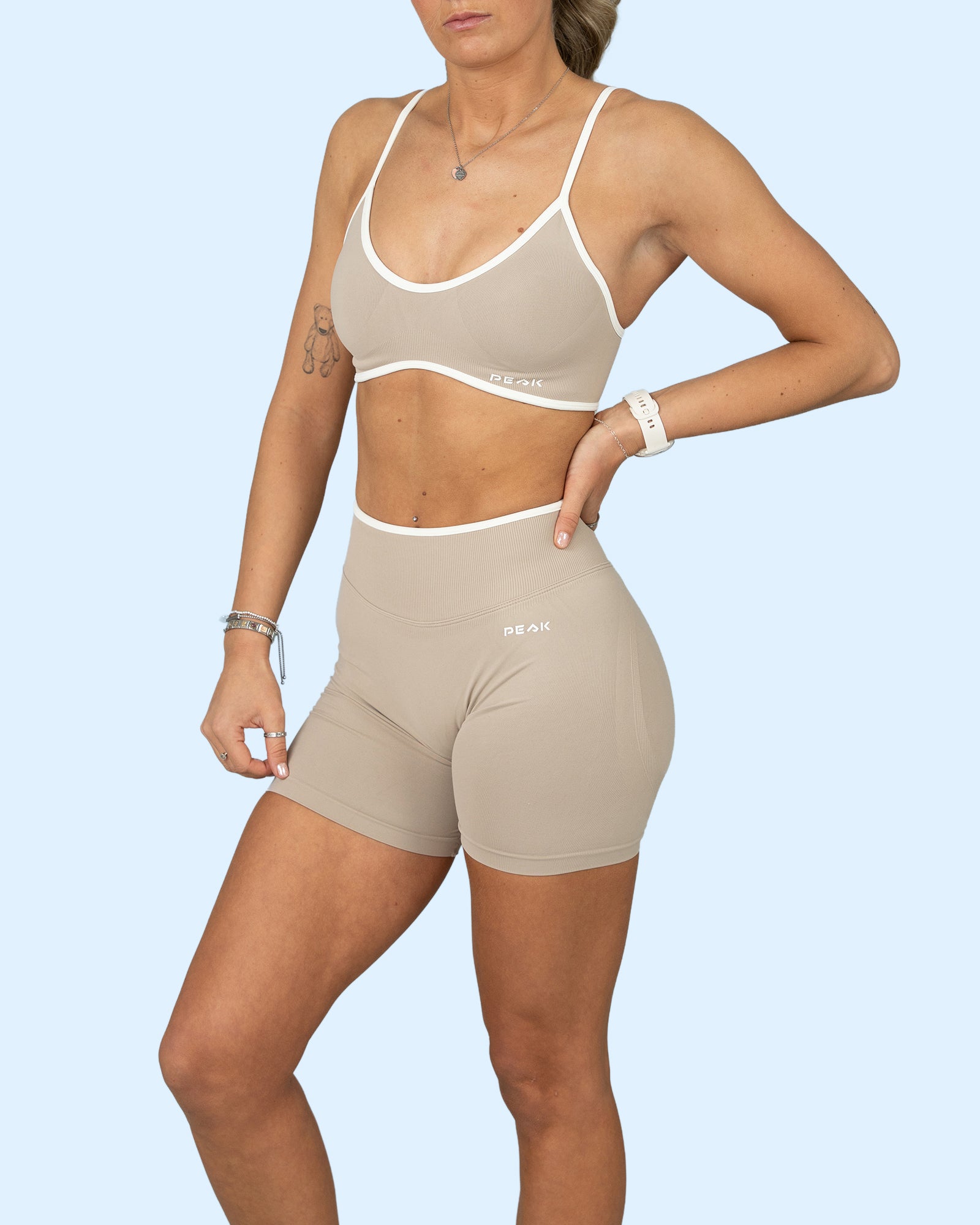 Aurelle Sports Bra - Sand